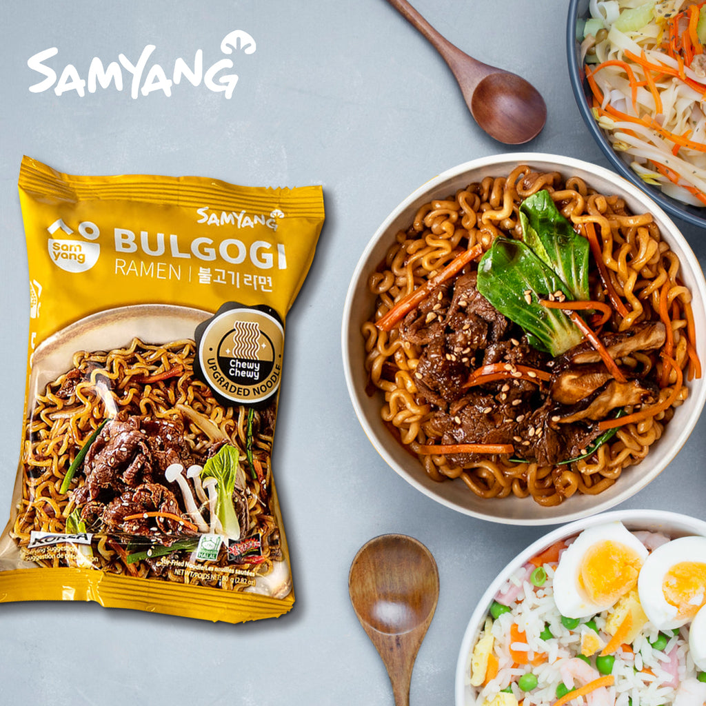 Mì bulgogi ramen Samyang